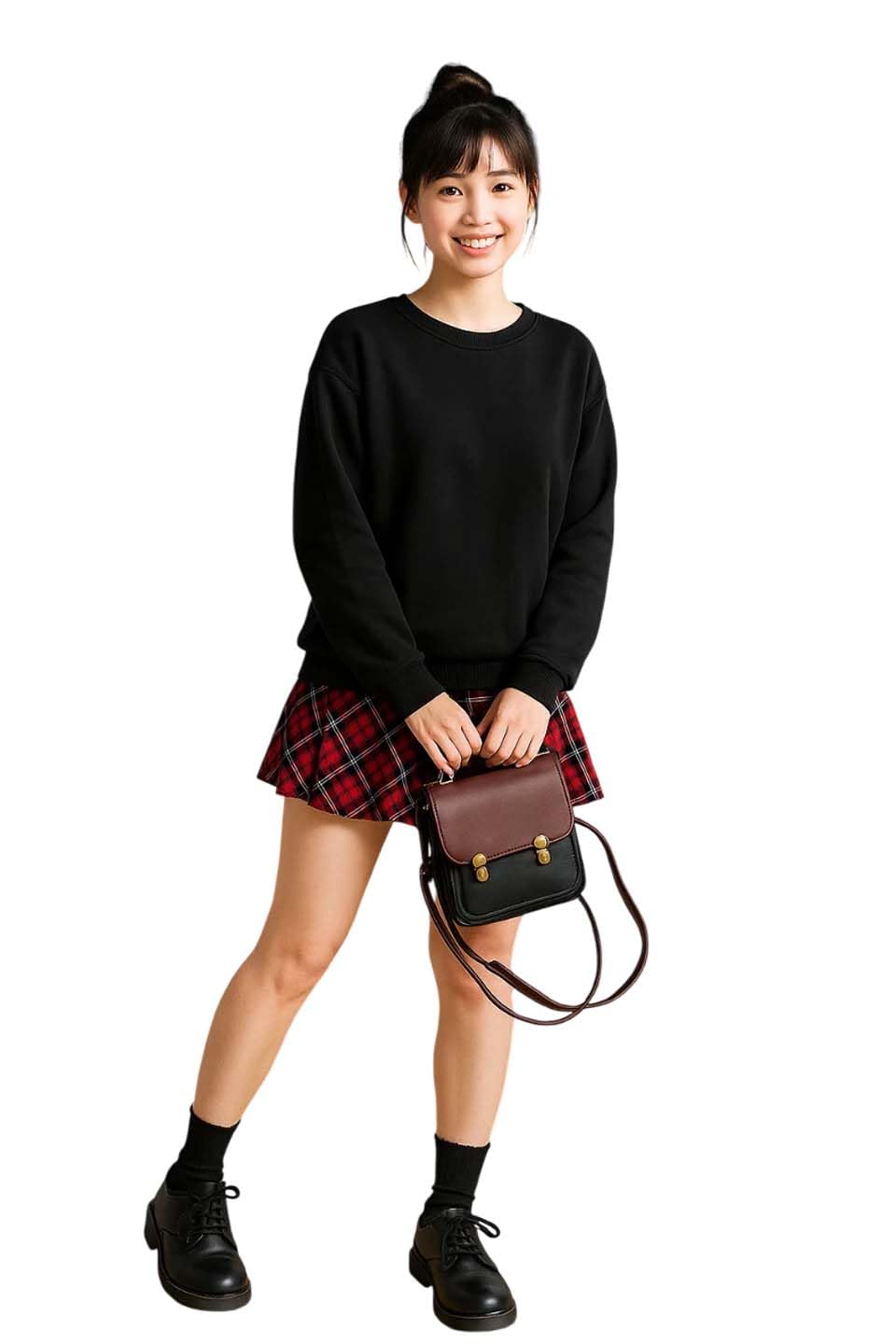 kotty Women's Relaxed Fit Sweatshirt Crafted for Fashionable Streetwear, Travel Comfort and Cold Season Wardrobe-picture-30
