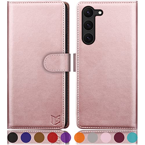 Housse Samsung S23 Plus SUANPOT or rose idéale pour vos sorties