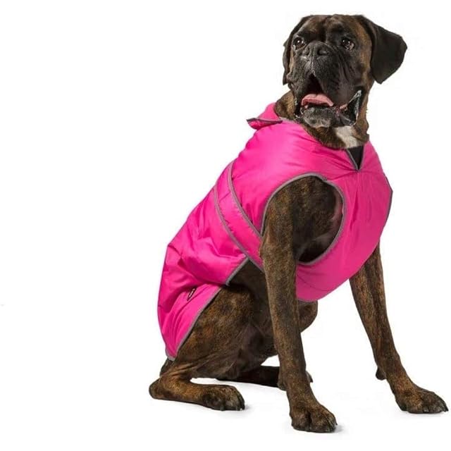 Ancol Muddy Paws - Abrigo de protección contra tormentas, color rosa frambuesa, talla pequeña (longitud 30…