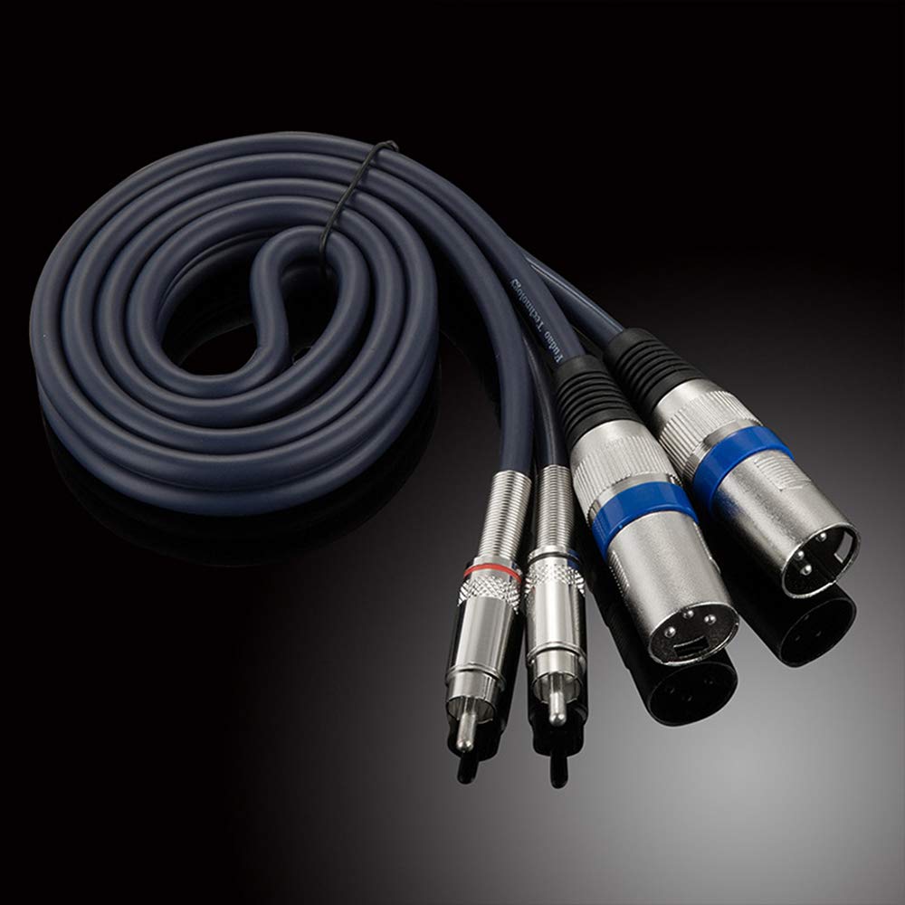 QUARKZMAN XLR mannelijk naar XLR vrouwelijk kabel 1,5 m XLR naar XLR