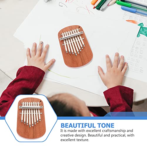 BIENKA Instrument du Bout des Doigts Kalimba Durable Mini Piano à Doigts Portable Kalimba 8 Tons Piano (Color : Wood… - Les Beatles, Paul McCartney, John Lennon, RIngo Starr, George Harrison BIENKA Instrument du Bout des Doigts Kalimba Durable Mini Piano à Doigts Portable Kalimba 8 Tons Piano (Color : Wood… – Image 7