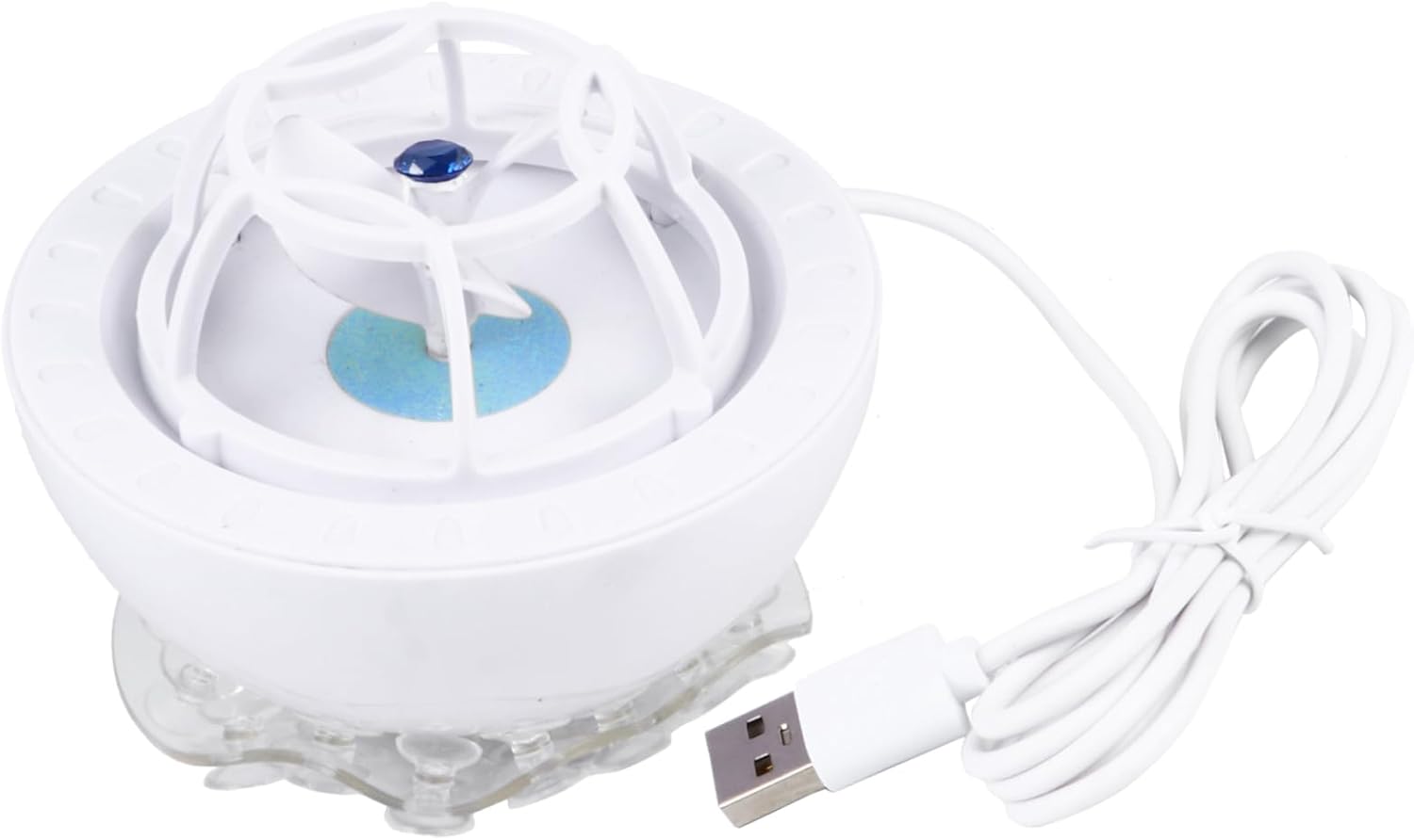 Portable Small Turbine Dishwasher Usb Rechargeable Dish Washing Machine for Travel and Home Use High-frequency Cleaning with Compact Design