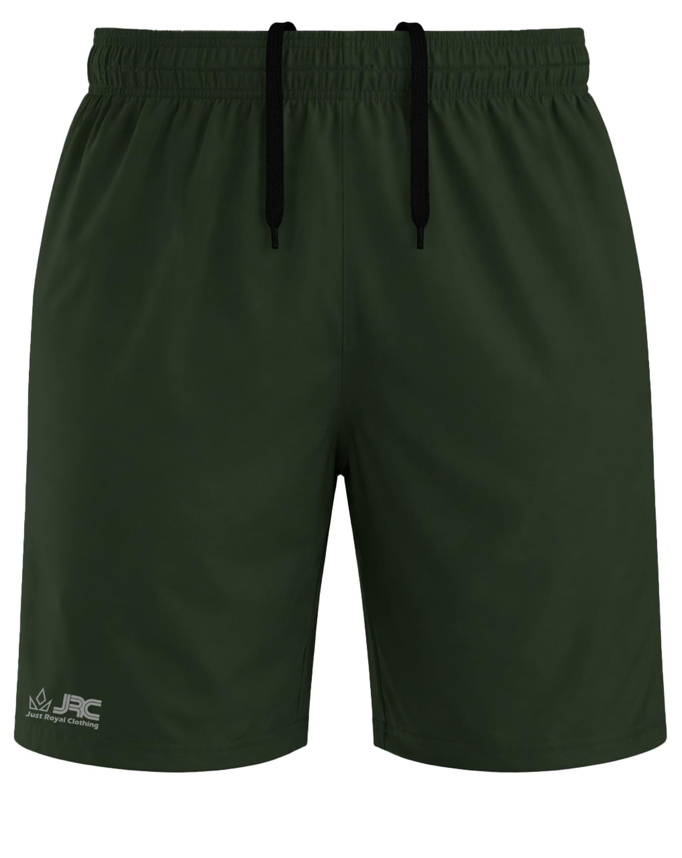 JRC Just Royal Clothing Men's Football Shorts for Running, Training & Gym, Quick Drying & Breathable Shorts (Olive, XXL)