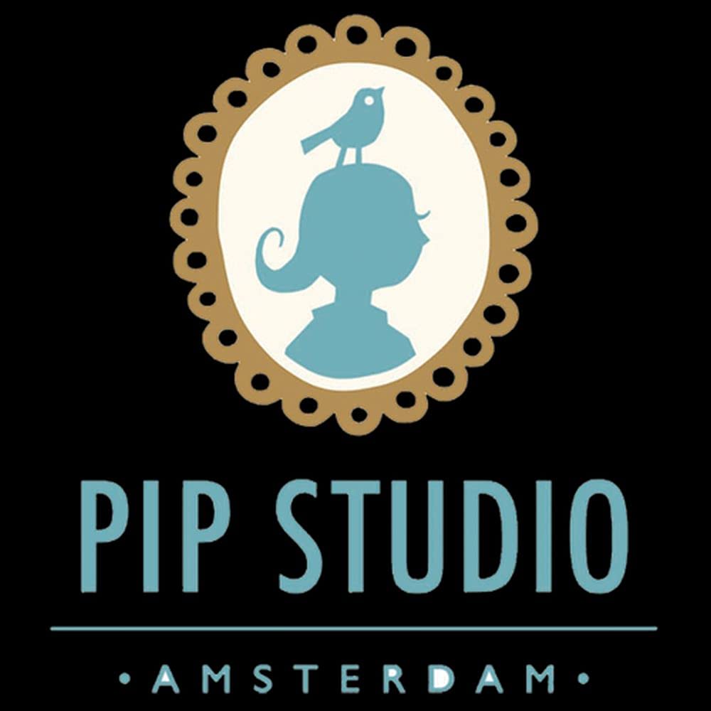 Pip Studio Prześcieradło z gumką Leafy kolor różowy 90x200/220 prześcieradło z gumką prześcieradło