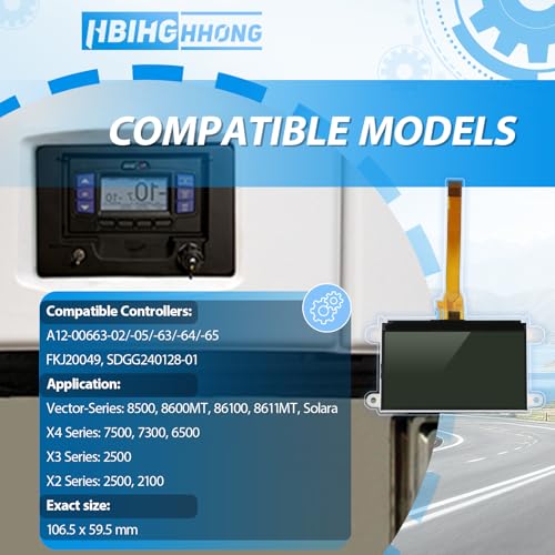 Repuesto Pantalla Carrier Transicold X4 7500 X3 2500 Vector 8500 miniatura 2