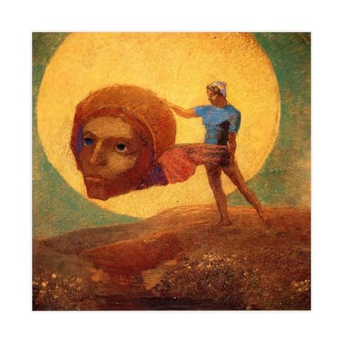 Impression sur toile Odilon Redon pour décorer un bureau moderne