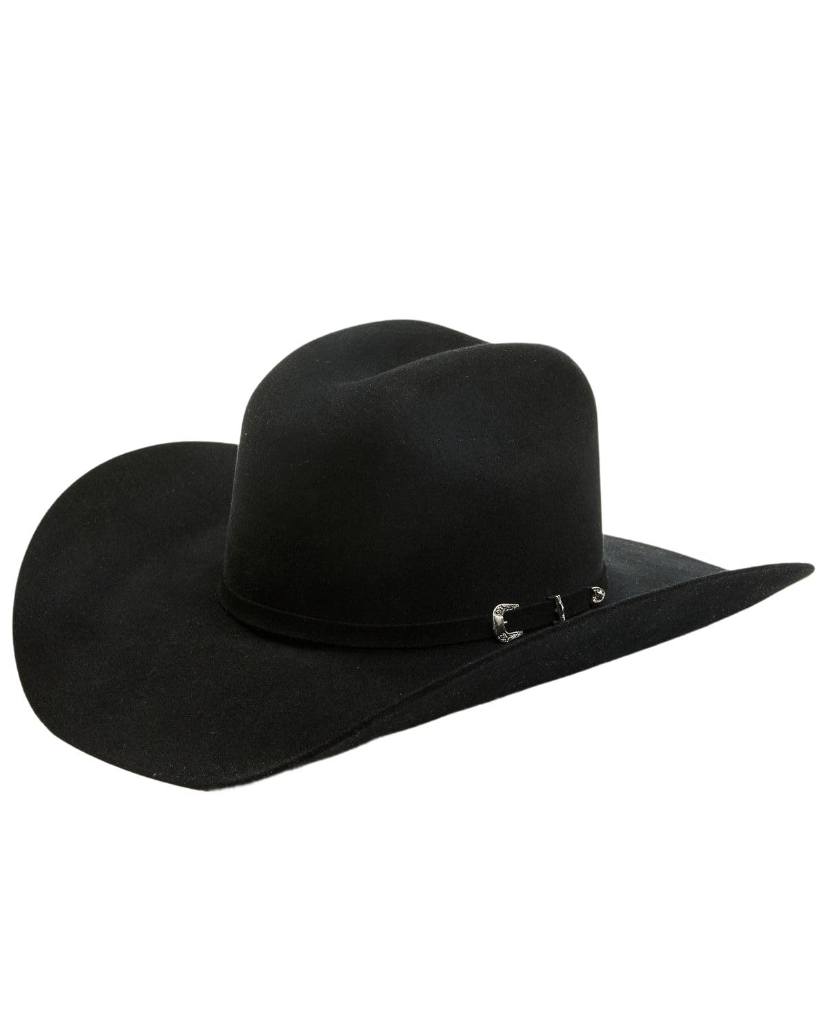 Justin Unisex Kermit 6X Felt Cowboy Hat Black 7 1/8