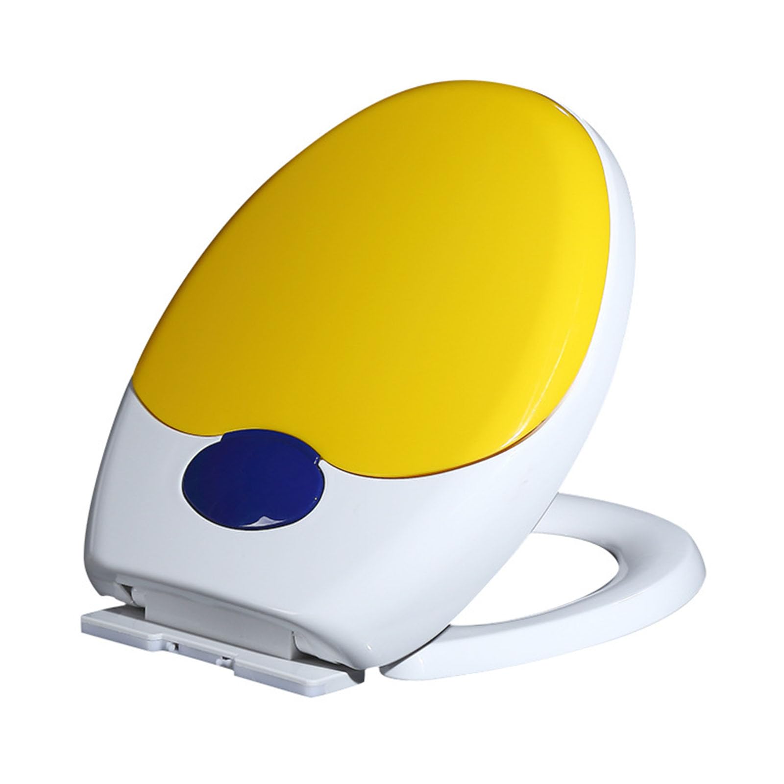 Wttfc Yellow Potty Training Seat - Soft Close Toilet Seat, Oval, Pp, 44X37cm