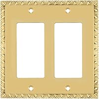 Vista 28 de Nostalgic Warehouse Egg & Dart Deco - Cubierta para placa de interruptor de salida eléctrica