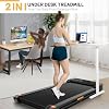 Under Desk Treadmill Walking Pad Treadmill for Office Home Gym with Remote Control LED Display