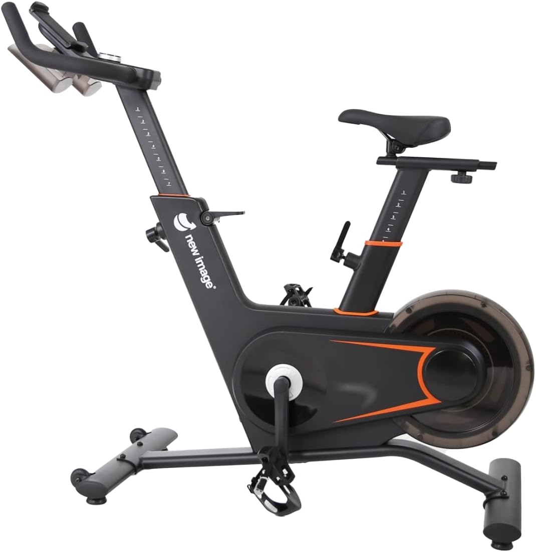 New Image FITT Rider Indoor Exercise Bike 16 Resistance Levels Adjustable