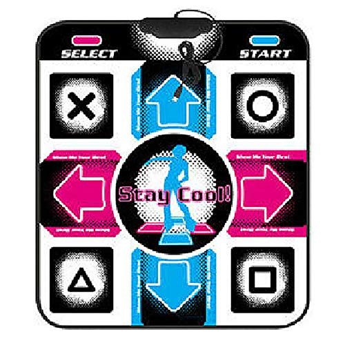 Queen.Y USB Non-Slip Dance Gaming Mat Dancing Step Dance Mat Pad Compatible for PC Laptop Video Game