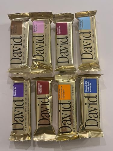 David protein bar 8 pack