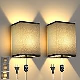 【Moderne Design】Diese moderne Wandleuchte innen mit Lampenschirm aus Stoff in Schwarz, das perfekt zu Ihrem bestehenden Möbelstil passt. Es kann eine großartige Lichtquelle für Ihr Wohn- oder Schlafzimmer bieten, und es kann auch eine Edle Atmosphäre für Ihren Flur setzen.