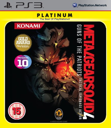 Konami Metal Gear Solid 4: Guns of the Patriots – Platinum [Importato da UK]