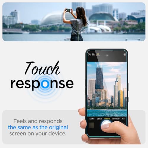 Image of Spigen EZ Fit Tempered Glass Screen Protector Guard for Nothing Phone(3a) / Nothong Phone (3a) Pro [2 Pack]