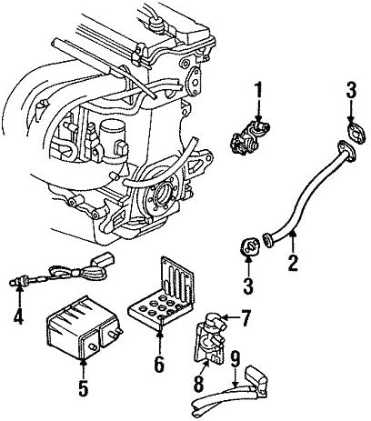 Mopar 4667431 SEAL EGR TUBE
