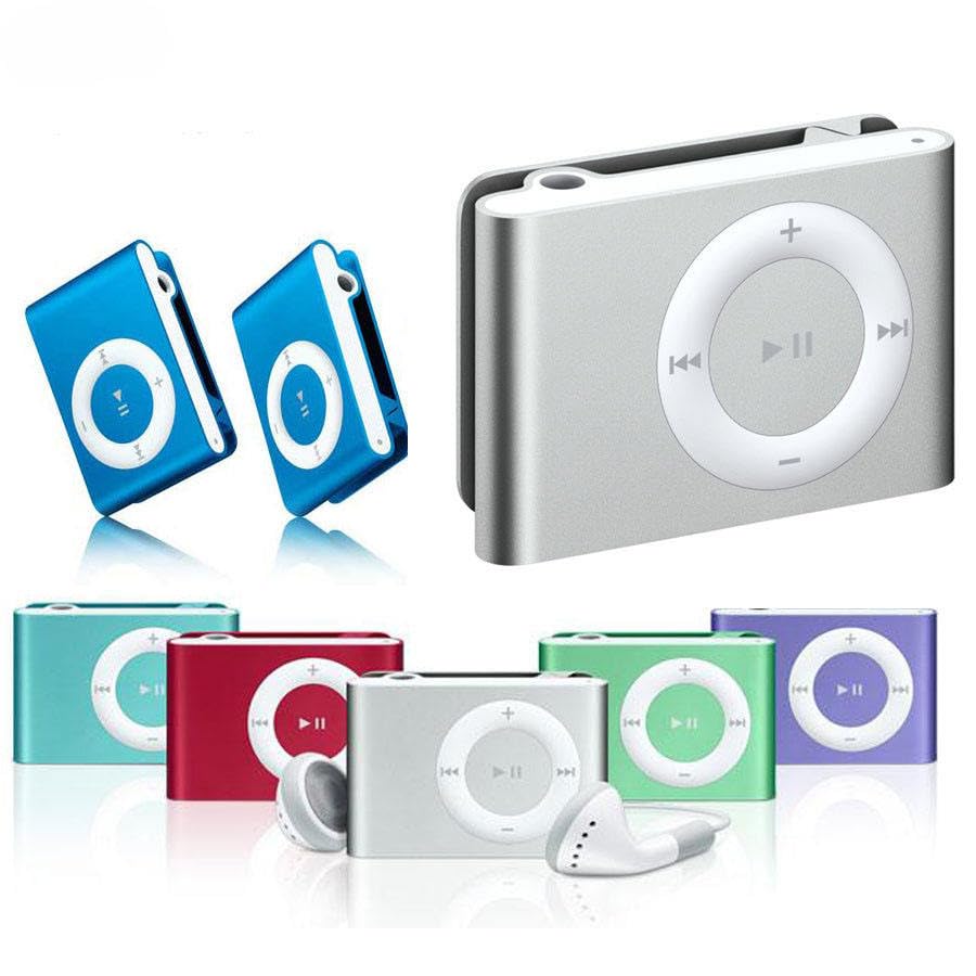 Portable Mini Metal Clip MP3 Player, Sport Music Player with SD/TF Card Slot, Compact Digital Audio Player for Running, Gym & Travel (Random Colour, Memory Card Not Included)-image-39