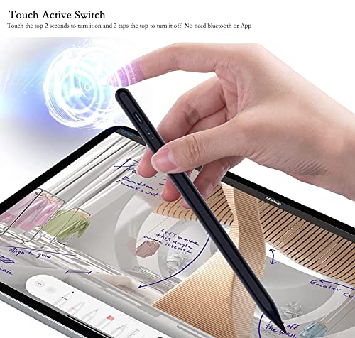 Image of TaIYanG iPad Stylus Pen for iPad 2018-2026, Palm Rejection, Fast Charging