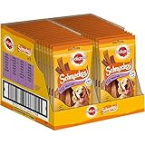 Pedigree Hundesnacks Hundeleckerli Schmackos 4 Sorten, 216 Stück (18 x 12 Stück)