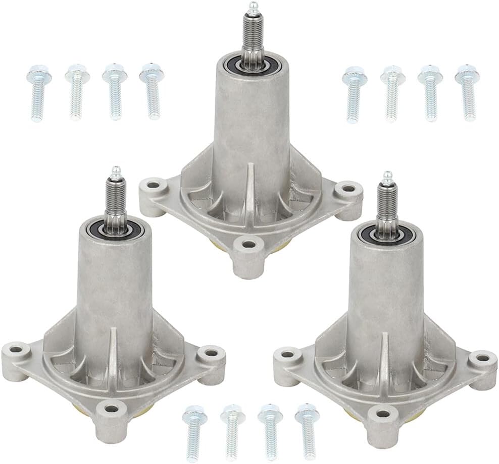 187292 192870 532187281 532187292 567253301 587819701 for Husqvarna yth22v46 yth24v48 Spindle 187292 Mandrel Assembly for Husqvarna 42" 46" 48" 54" Mower Deck Spindle for Craftsman 567253301 3 Pack