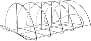 KICHOUSE 1 Peça De Aço Inoxidável Para Churrasco Forno De Carne Grelha Utensílios Para Grelha Externa Grelha De Bife Grelha Em Pé Suporte Para Grelha De Costela Grelha Grelha Para