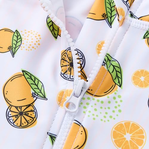 Image of Toddler Girls Swimsuit Rash Guard Sets 2-Piece Bathing Suits UPF 50+ Summer Kids Swimwear 2-7T