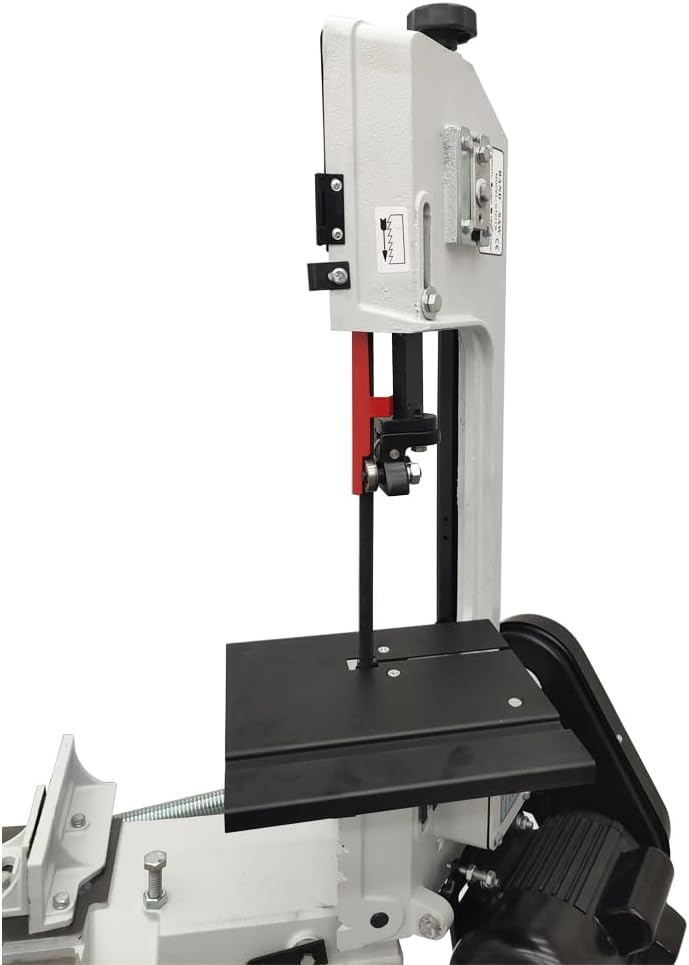 Horizontal/Vertical Bandsaw Machine 1/2HP Metal Cutting Band Saw Machine 7x11In Speed Adjustable Bandsaw Machine 420W 0-45°With Stands and Wheels