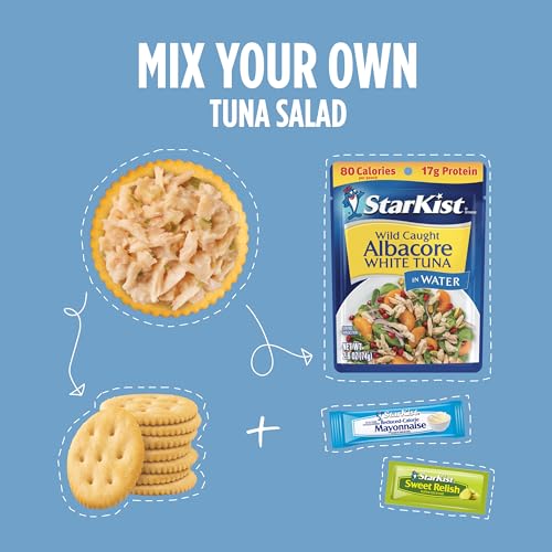 Image of StarKist Lunch-To-Go Albacore Mix Your Own Tuna Salad, 4.5 Ounce Kit, 5 Pack
