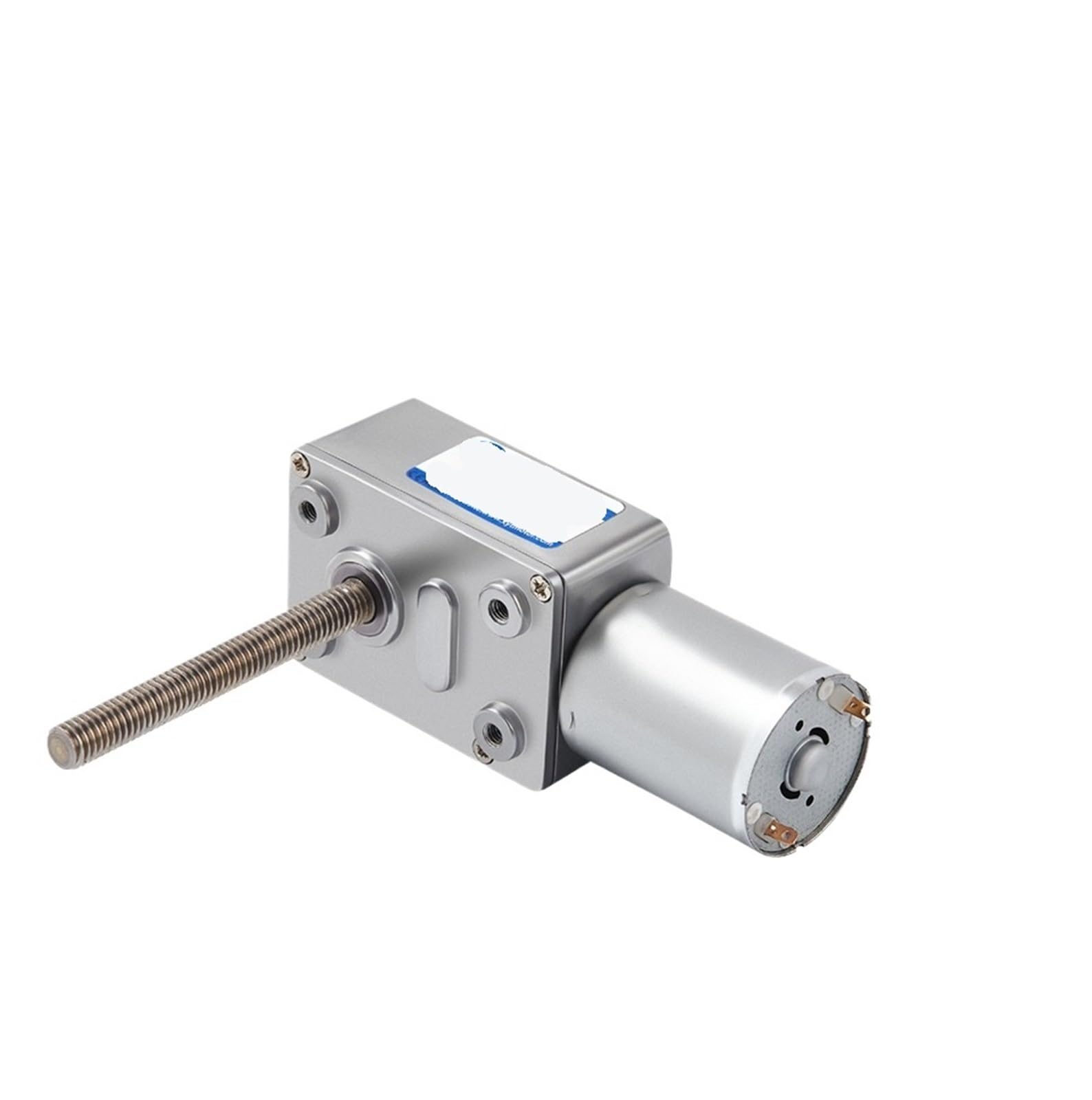 Moteur réducteur à vis sans fin JGY-370 pour bloquer une charge sans électricité 6V M6