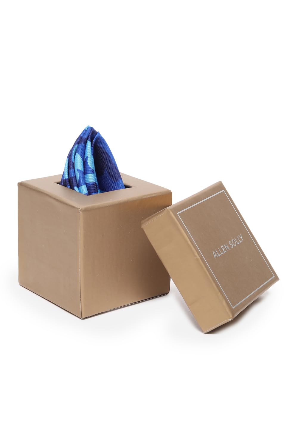 allen solly Men Blue Party Pocket Square-picture-21