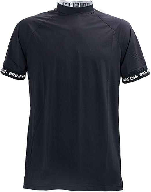 BRIEFING BRG241M71 定価20,900円 新品タグ付き ブリーフィング ゴルフウェア 半袖シャツ 春 夏 MS LOGO BACK