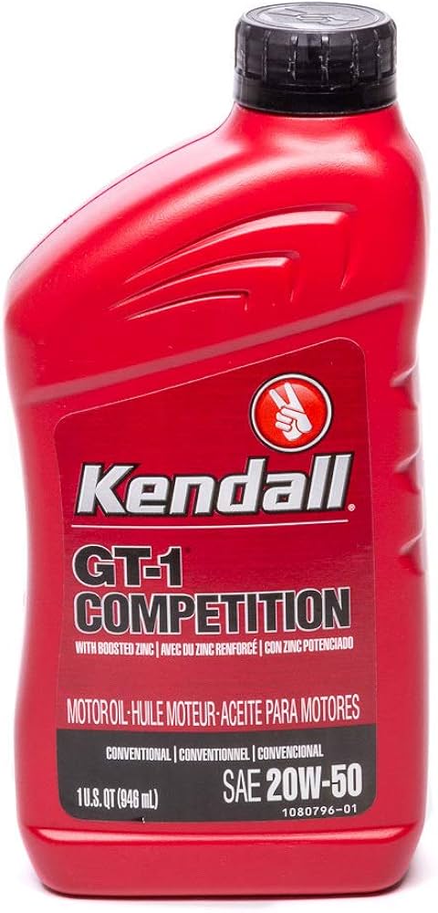 KENDALL GT-1 コンペティション エンジンオイル SAE20W-50 Kendall GT-1 Competition 20W50 | SCL