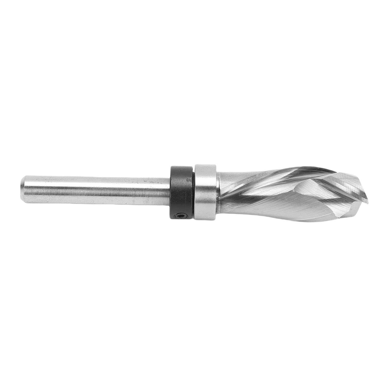 Punta per Fresatura a Filo, Punta per Fresatura a Spirale con Codolo Extra Lungo da 1/4 a Compressione Verso l'alto e Verso il Basso, per a Filo con Cuscinetto Superiore con Acciaio Al