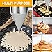 EgieMr Stainless Steel Pancake Batter Dispenser Funnels with Stand Great for Cupcakes, Takoyaki or Any Baked Goods