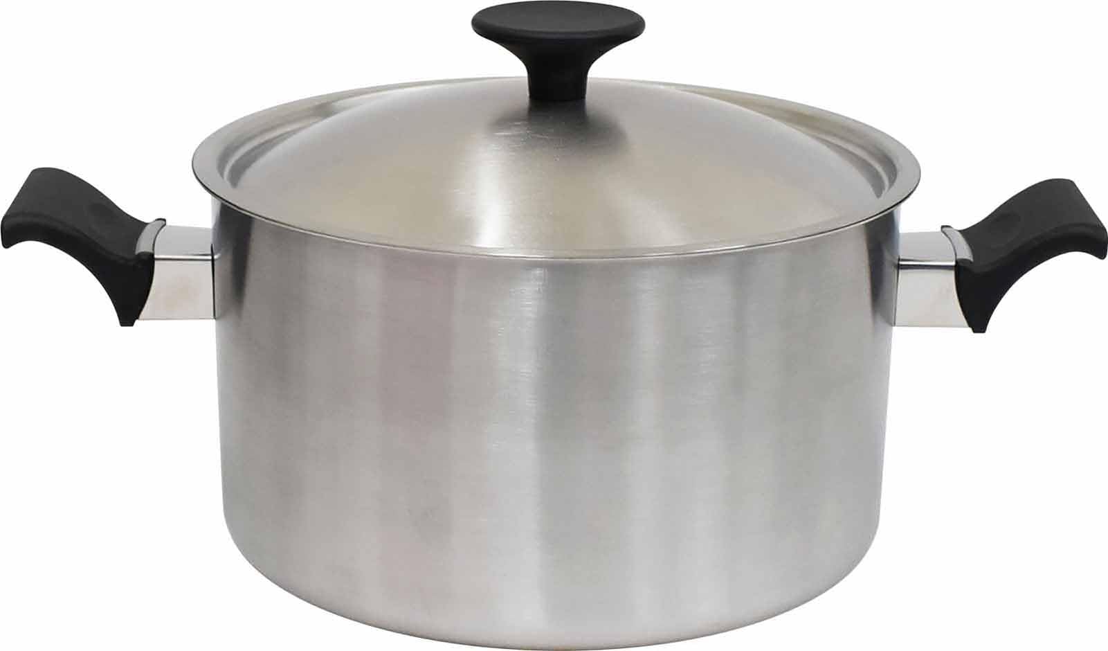 Amazon.co.jp: ウルシヤマ金属工業 両手鍋 24cm 片手でも持てる軽量