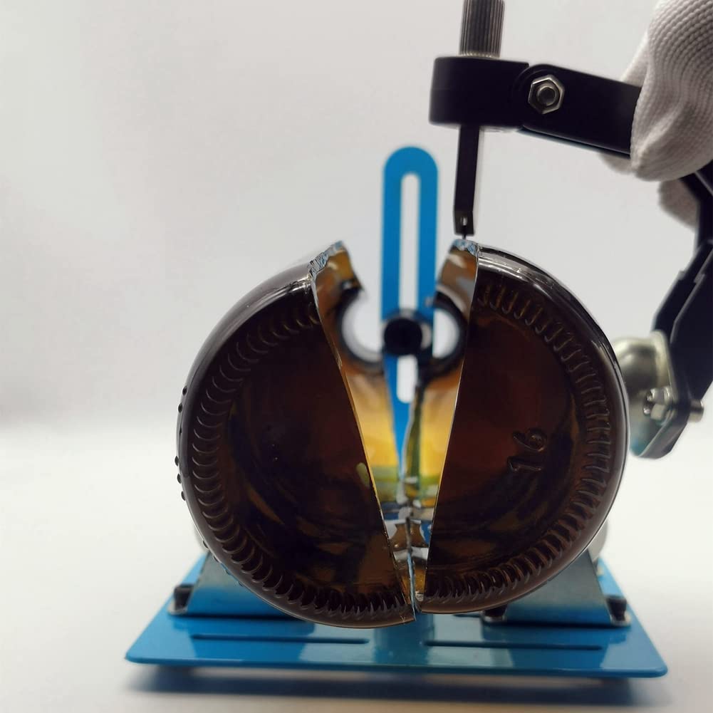 Fixm Nieuwe upgrade doe-het-zelf glazen flessensnijset met complete accessoires voor glazen flessensnijders met meerdere vormen, ronde, vierkante Fixm Nieuwe upgrade doe-het-zelf glazen flessensnijset met complete accessoires voor glazen flessensnijders met meerdere vormen, ronde, vierkante