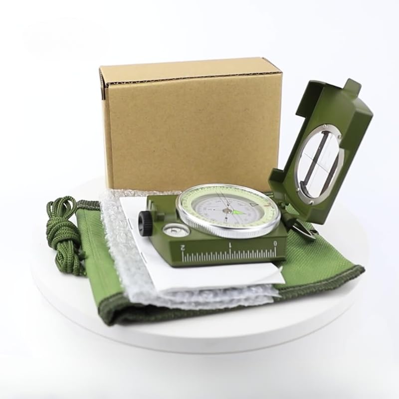 Brújula para senderismo resistente y portátil miniatura 2