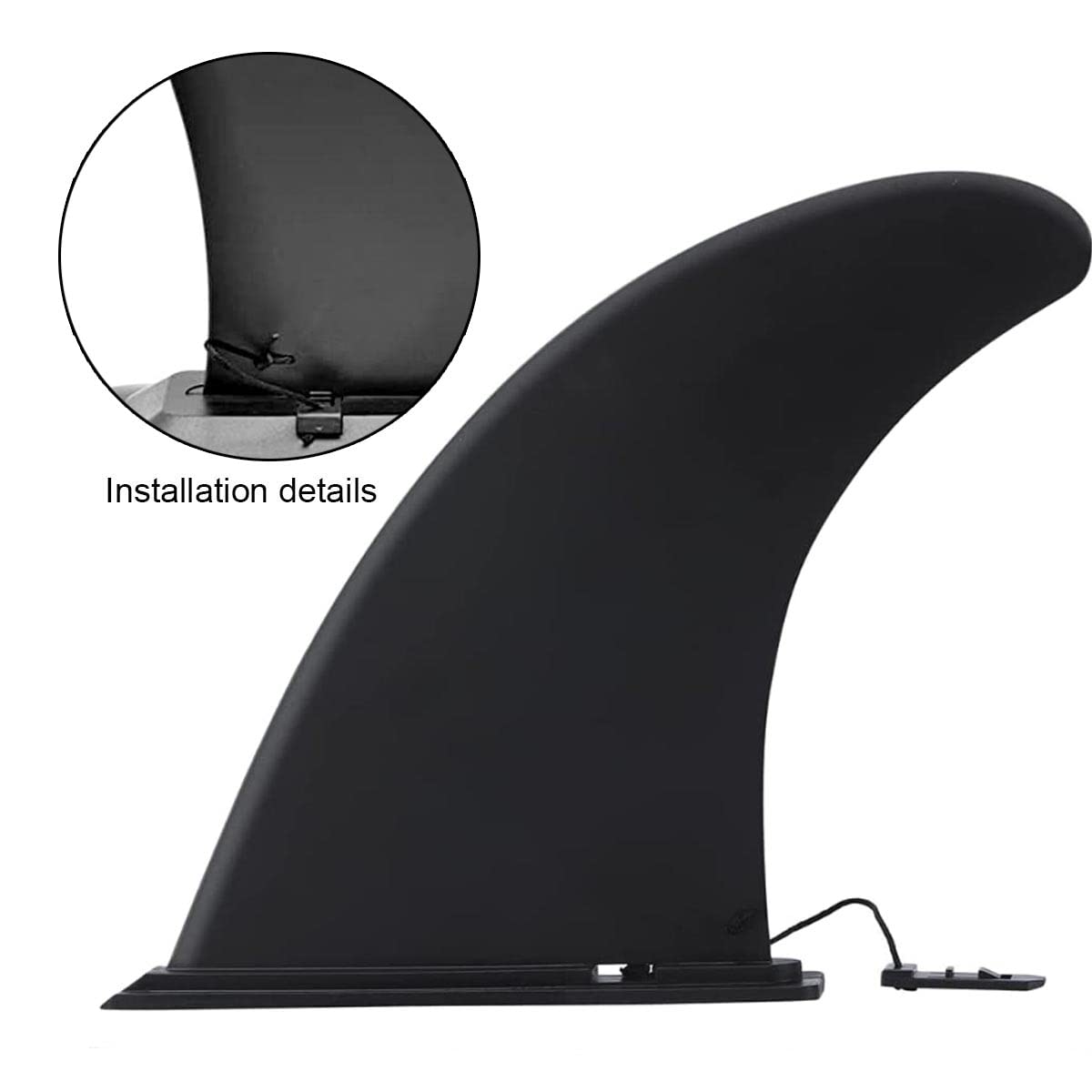 Aletas de Tabla de Surf Removible Universal Nylon Reforzado para Longboard SUP