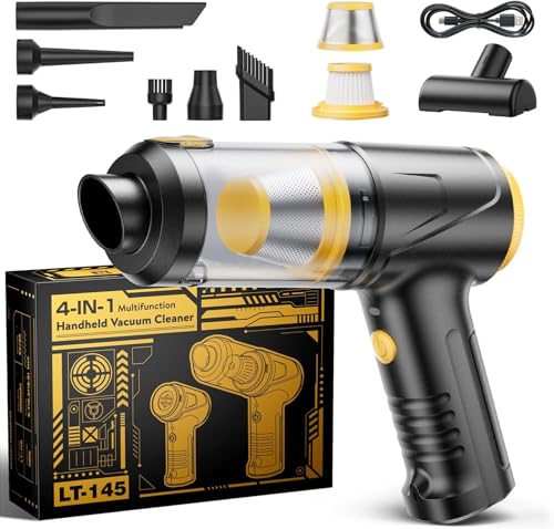 Svoko Handheld Vacuum Cleaner 21000Pa Suction with Brushless Motor, 4-in-1 ...