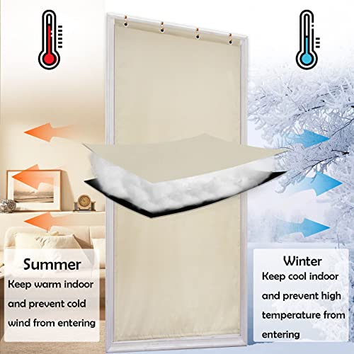 SK Studio Thermal Insulated Door Curtain - Image 2