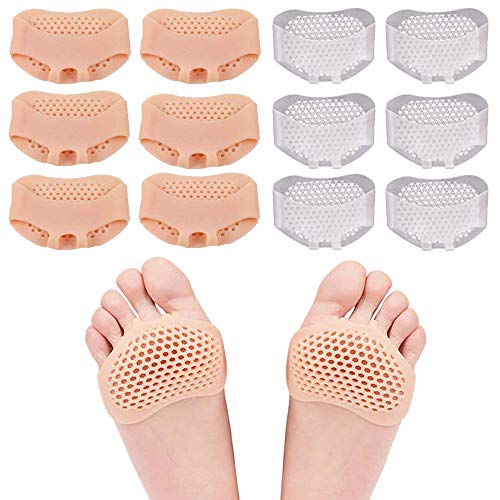 Almohadillas metatarsales, cojín de la bola del pie,Almohadillas para el antepié, transpirable...