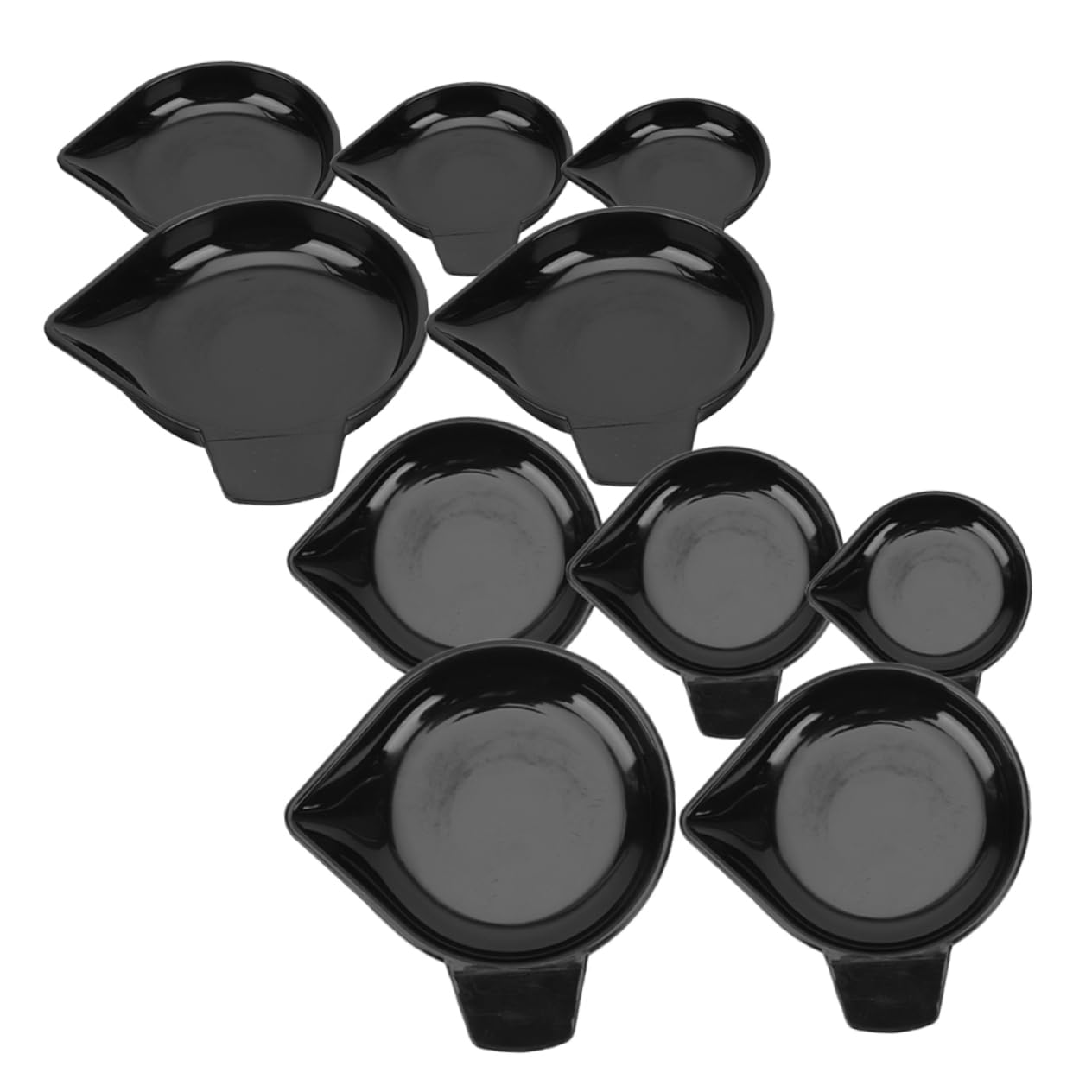 NUOBESTY 20 Stk Diamant Waagschale Zubehörfach Lebensmittelwaagen kitchen scale küchenwaagen Waagschalen für Waagen Wiegeschale für Schmuck elektronische Waage Düse Wiegen Sie die Pfanne pp