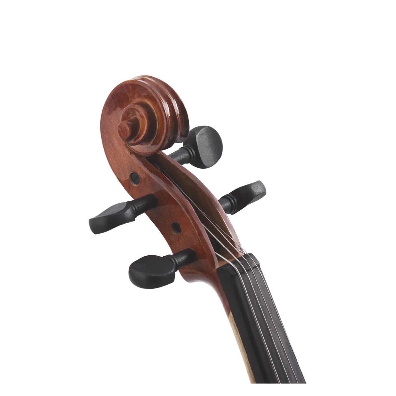 1/4 Zestaw Skrzypcowy Akustyczny Z Litego Drewna Lipowego Instrument Strunowy Z Futerałem I Smyczkiem Instrumenty Strunowe Skrzypcowe(3/4)