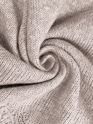 Image of ZAFUL Women's Cropped Sweater V-Neck Long Sleeve Pullover Jumper Knit Top