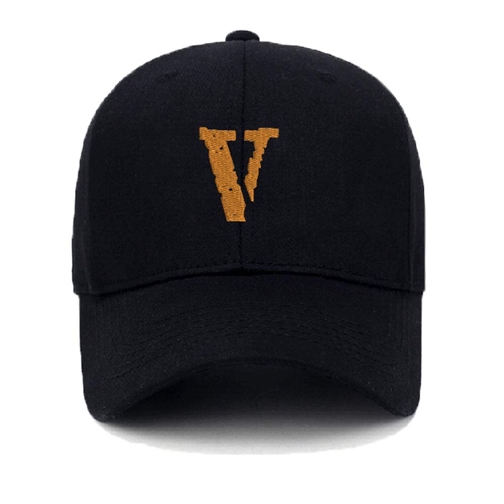 Jialu Letter V Embroidered Baseball Cap Outdoor Leisure Shade Dad Hat