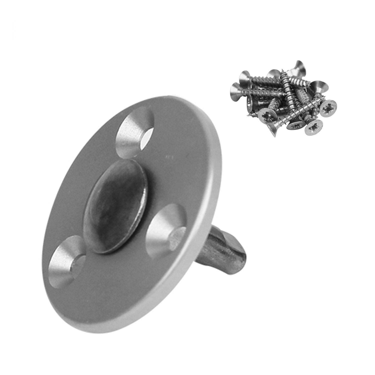 Linxor - Lot de 10 pitons télescopiques en INOX pour Plage en Bois