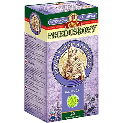 Bronchial Cyprian Herbal Tea | Upper and Lower Respiratory System | Lungs | Pure Natural Herbal Tea Grown in Europe (20 Tea Bags 40g) Cover