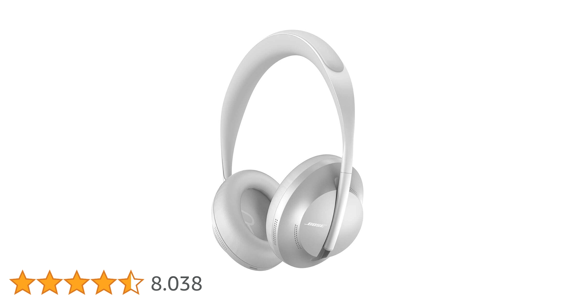 Fone de ouvido 700, Noise Cancelling, Bose, Prata com Alexa