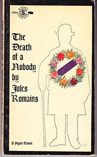 The Death of a Nobody (A Signet Classic) B0007ERKQG Book Cover